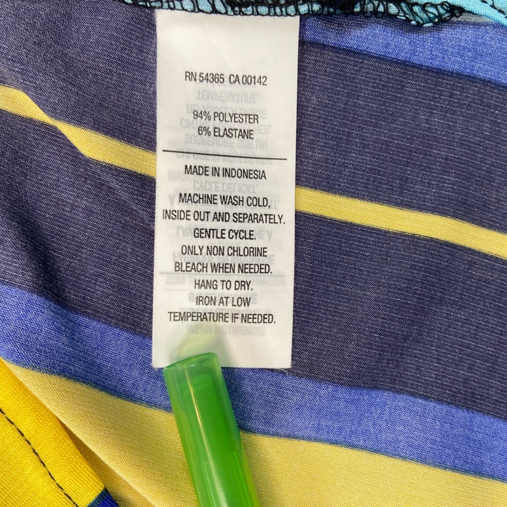 NYGuard Striped Button-Down‎ Shirt size 1X - Picture 7 of 8